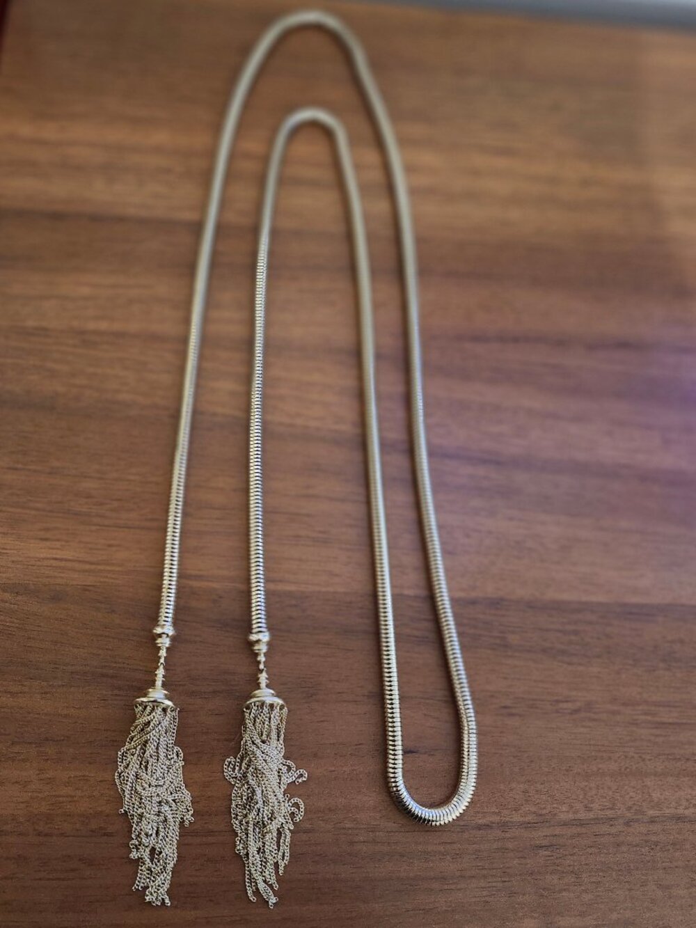 Kendra Scott Tassel Gold Sonya Long Lariat Necklace